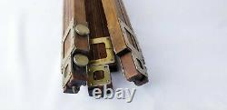 1 Vintage EASTKO Camera Wooden Tripod 21 To 48 Adjustable Tripod Signed EASTKO