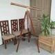39 Inch Antique Nautical Floor Standing Brass Telescope With Wooden Tripod Stand