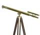 39 Polish Brass Telescope Nautical Wooden Tripod/stand Antique Spyglass Vintage