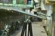39 Vintage Brass Telescope With Wooden Tripod Stand Nautical Floor Standing