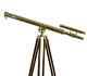 39 Inches Telescope Nautical Brass Wooden Tripod/stand Antique Spyglass Vintage