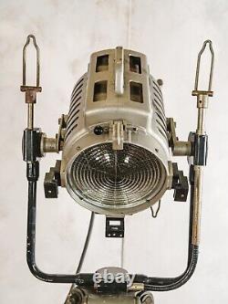 ARRI Vintage Film Spot light Arnold & Richter 1950s Wooden Tripod Floor Lamp