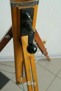 Amera not included! Vintag Wooden tripod FKD 1950-1960 of the last century