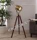 Antique Tripod Lamp Stand Studio Searchlight Vintage Spotlight For Home Decor