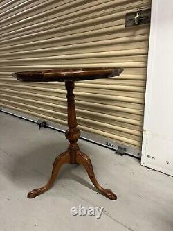 Antique Tripod Wood Table