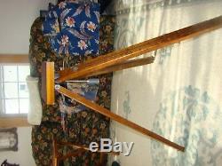 Antique Vintage Folding style Camera Wooden Tripod, Home Decoration 57 tall