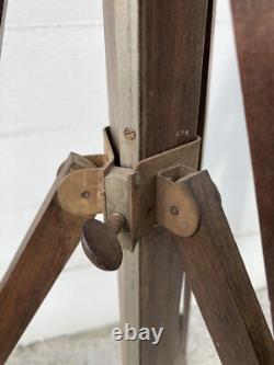 Antique Vintage Wooden Camera Tripod