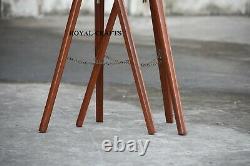 Antique Vintage Wooden Tripod Stand For Floor lamp Home Decor Item Set of 2 pcs