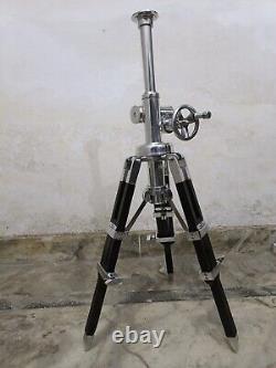 Antique Wooden Tripod Vintage Nautical Floor Standing Tripod