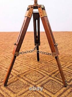 Antique World Globe Map With Wooden Tripod Stand Vintage Decorative Desk décor