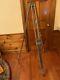 Antique Vintage Wooden Brass Tripod 36 To 60 Navy Telescope/photography