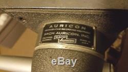 Bach Auricon Vintage Wooden Tripod with Tuffpak rolling case