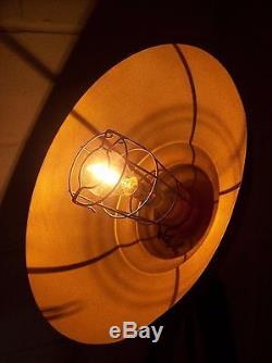 Bespoke Vintage Industrial Style Wooden Tripod Floor/Standard Lamp