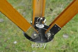 Big Soviet Wooden Tripod Sliding Tripod Telescopic for Camera Vintage