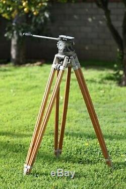 Camera Equip. Co. Vintage Wood Tripod