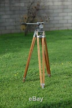 Camera Equip. Co. Vintage Wood Tripod