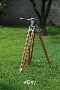 Camera Equip. Co. Vintage Wood Tripod