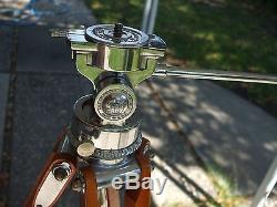 Craig Thalhammer Tripod Vintage Chrome Wood