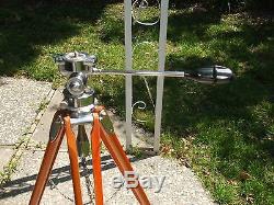 Craig Thalhammer Tripod Vintage Chrome Wood