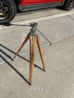 Craig Thalhammer Vintage Movie Photography Tripod Wood legs & Extensions