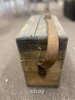 David White Vintage Transit Model with Wooden Case And Tripod