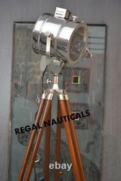 Designer Marine Tripod Floor Lamps Searchlight Vintage Floor Spot Spot Light