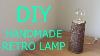 Diy Handmade Wooden Retro Table Lamp Bedside Lamp