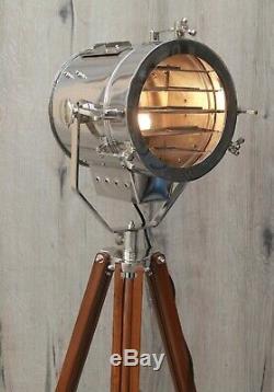 Etsy Vintage Brown Design Tripod Floor Lamp For Christmas