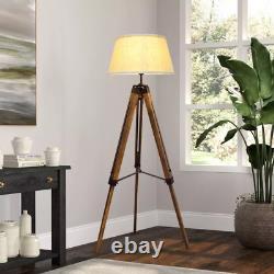 Floor Lamp Tripod Floor Lamp Floor Light Wooden Floor Lamp Vintage Floor