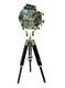 Floor Lamp With Wooden Tripod Nautical Vintage Spotlight Lamp Searchlight