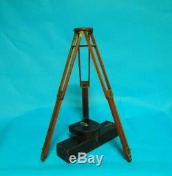 Folmer Graflex Crown Tripod No. 2 Vintage Wooden Tripod