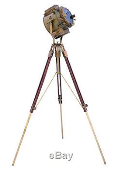 Frosted Glass Vintage Collectible Floor Lamp Tripod floor Lighting home