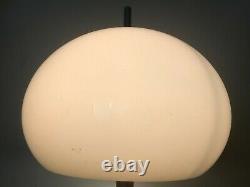 HARVEY GUZZINI Vintage 1960s/1970s Mushroom Lamp on an adjustable Wooden Tripod