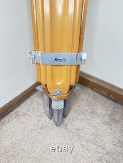 Heavy-Duty Vintage Swiss Kern Survey Theodolite Tripod