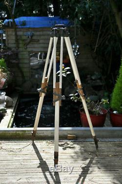 Hilger & Watts Vintage Wooden Tripod