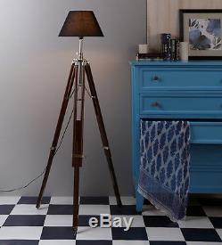 Hollywood Spot Light Floor Lamp With Tripod Stand Vintage Collectible