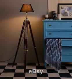 Hollywood Spot Light Floor Lamp With Tripod Stand Vintage Collectible