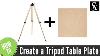 How To Make A Tripod Table For Still Life Photography
