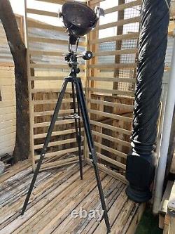 Industrial Steampunk Vintage Tripod Light 55 to Max 69 TLD Designer EB-441