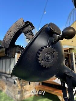 Industrial Steampunk Vintage Tripod Light 55 to Max 69 TLD Designer EB-441