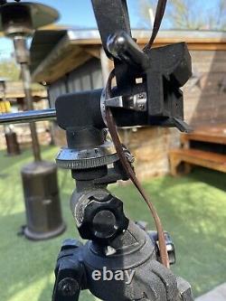 Industrial Steampunk Vintage Tripod Light 55 to Max 69 TLD Designer EB-441