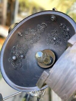 Industrial Steampunk Vintage Tripod Light 55 to Max 69 TLD Designer EB-441
