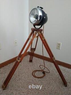 Industrial Vintage Lamp Repurposed Russian Motorcycle Headlight