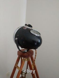 Industrial Vintage Lamp Repurposed Russian Motorcycle Headlight