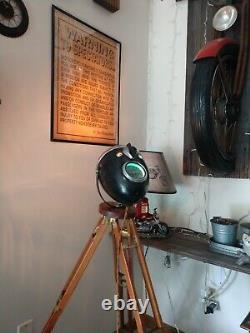 Industrial Vintage Lamp Repurposed Russian Motorcycle Headlight