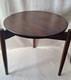 Jens Risom Style Design Tripod Walnut Wood End Table Vintage Danish Mcm 18