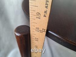Jens Risom Style Design Tripod Walnut Wood End Table Vintage Danish MCM 18