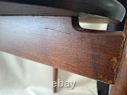 Jens Risom Style Design Tripod Walnut Wood End Table Vintage Danish MCM 18