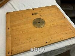 KEUFFEL & ESSER WOODEN DRAFTING TABLE TRIPOD With GURLEY SCREW-ON TABLETOP VINTAGE