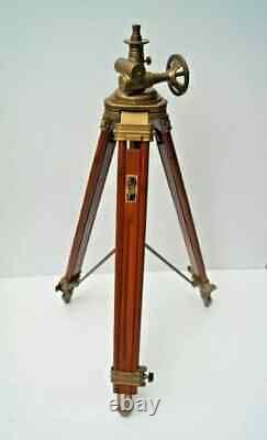Lamp Royal Vintage Style Wooden Tripod Stand Camera Floor Home Decor Gift